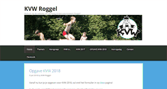 Desktop Screenshot of kvwroggel.nl